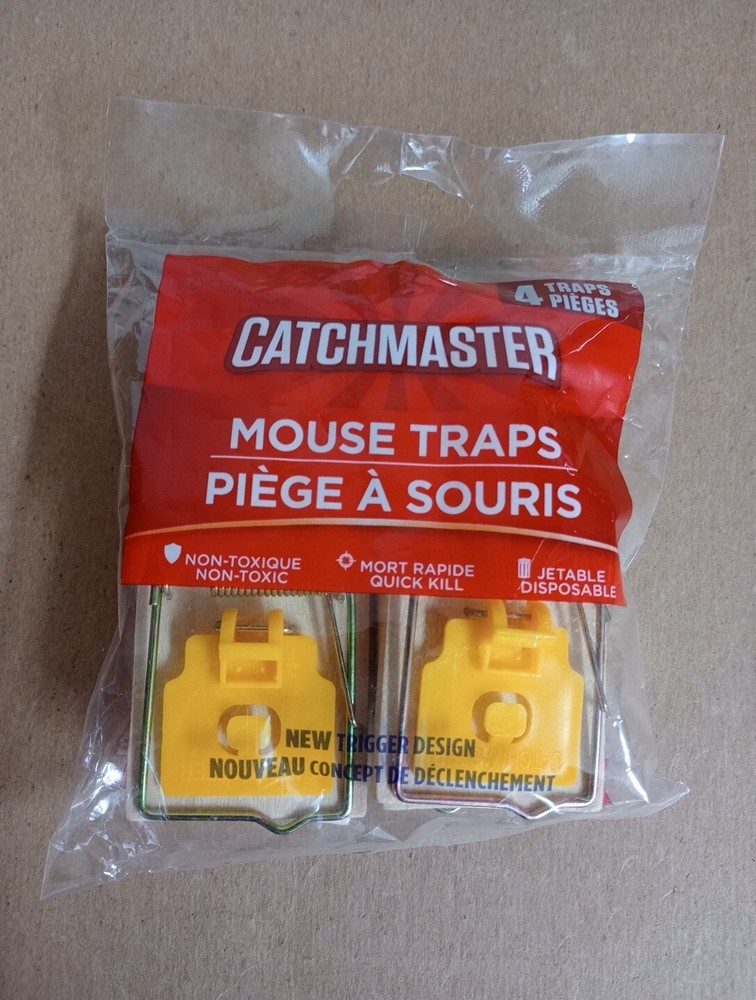 Catchmaster Mouse Traps 4 Pack