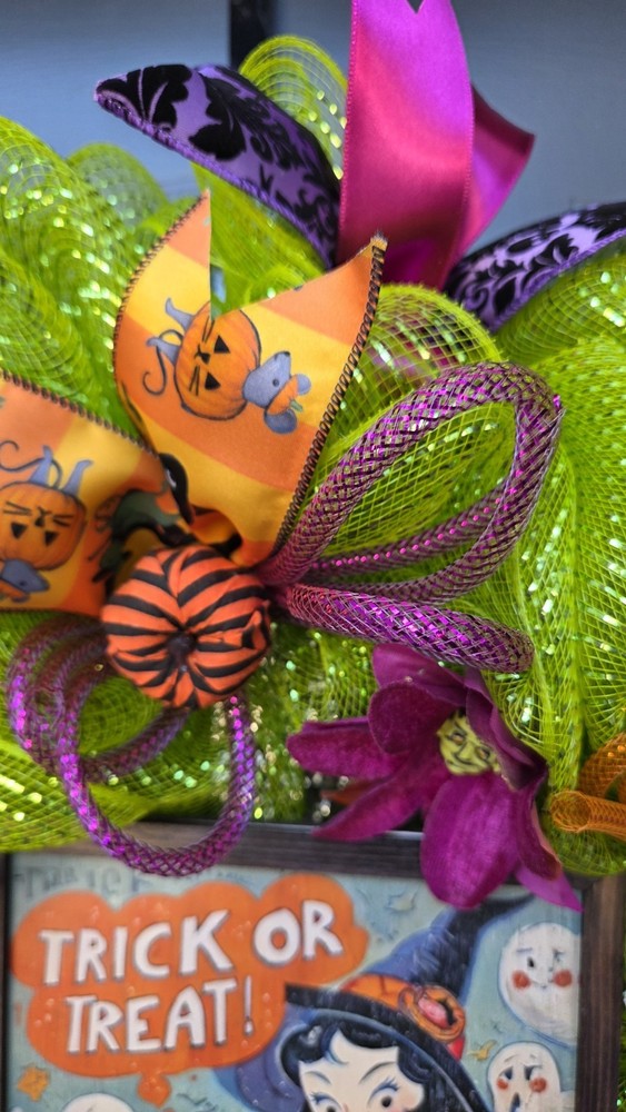 Vintage All Hallows Style Wreath