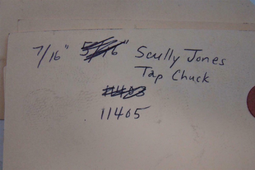 Scully Jones Tap Chuck 7/16" 11405