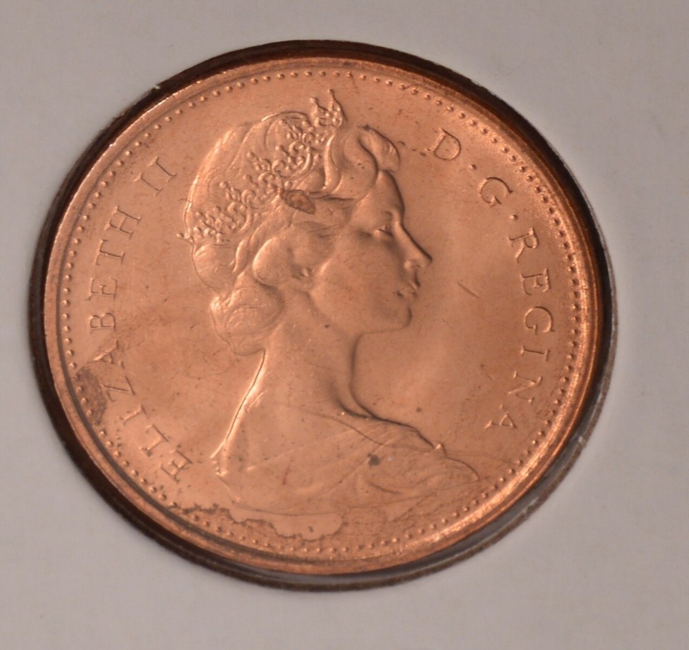 1974 Canada Penny - Uncirculated from Original Mint Roll