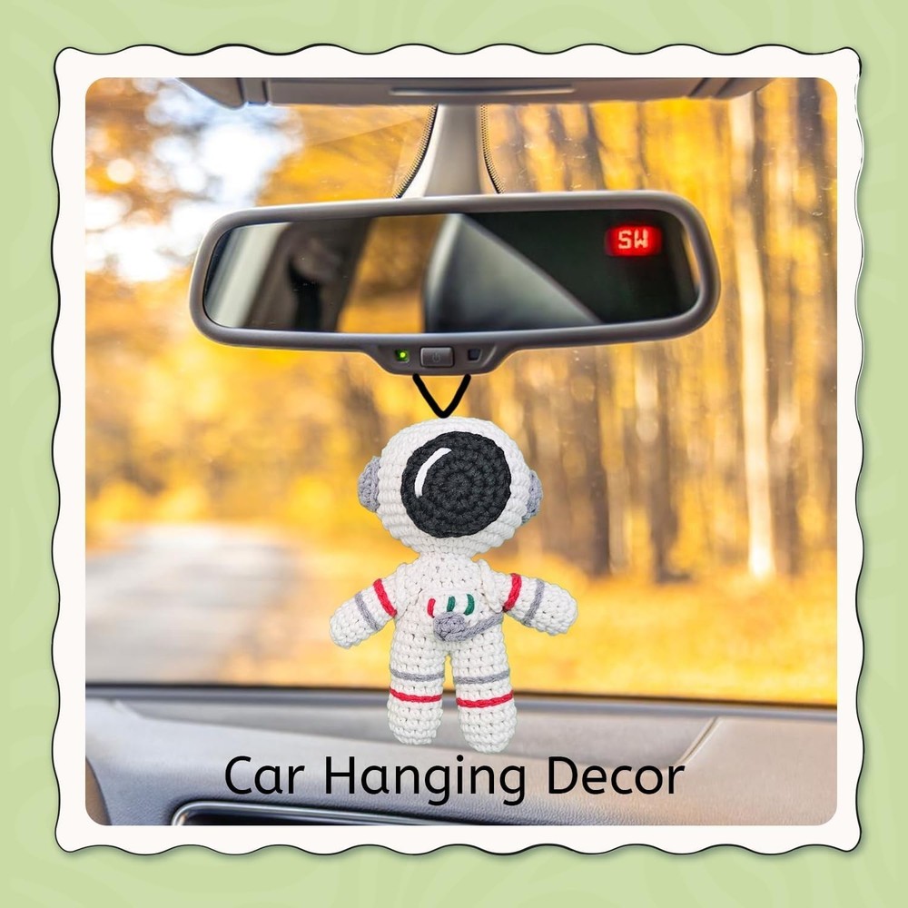 ASTRONAUT CROCHET KIT FOR ADVANCED OR INTERMEDIATE BEGINNER, VIDEO TUTORIAL