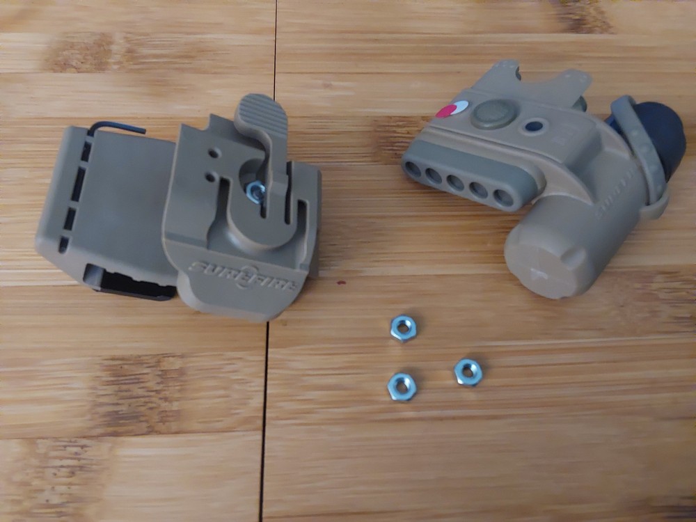 SureFire HL1-C Replacement Nuts 3-Pack for Helmet Light Mount