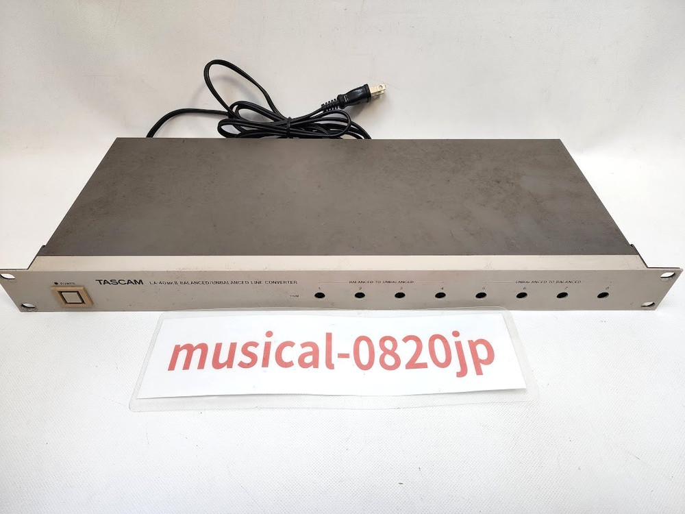 TASCAM LA-40 mkII Balanced Line Converter