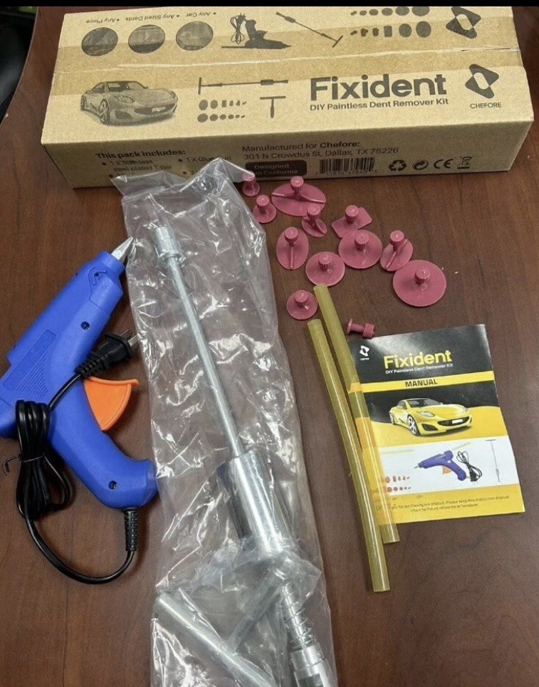 Chefore Dent Puller Tool Set- Paintless Car Dent Repair/Removal/Puller Kit