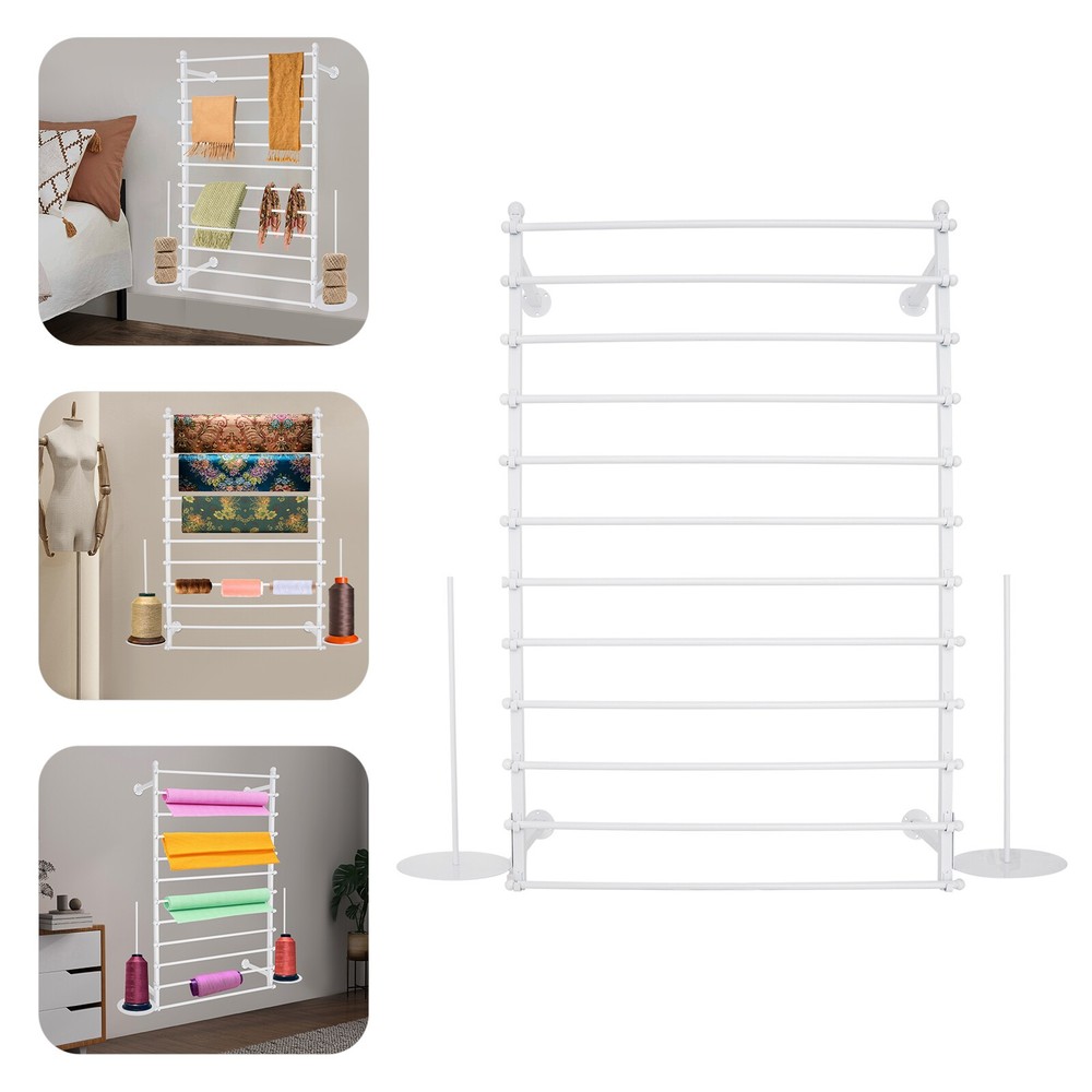 Wall Mounted Scarf Rack, Wall Display Rack, Towels Storage Rack