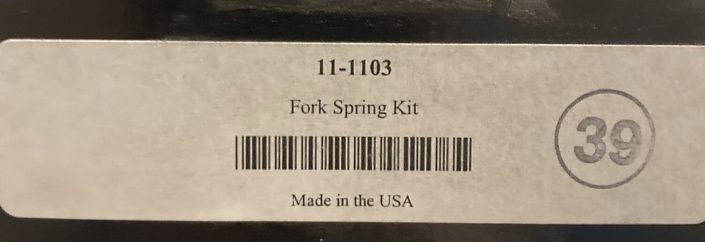 NEW GENUINE PROGRESSIVE SUSPENSION 11-1103 FORK SPRING KIT