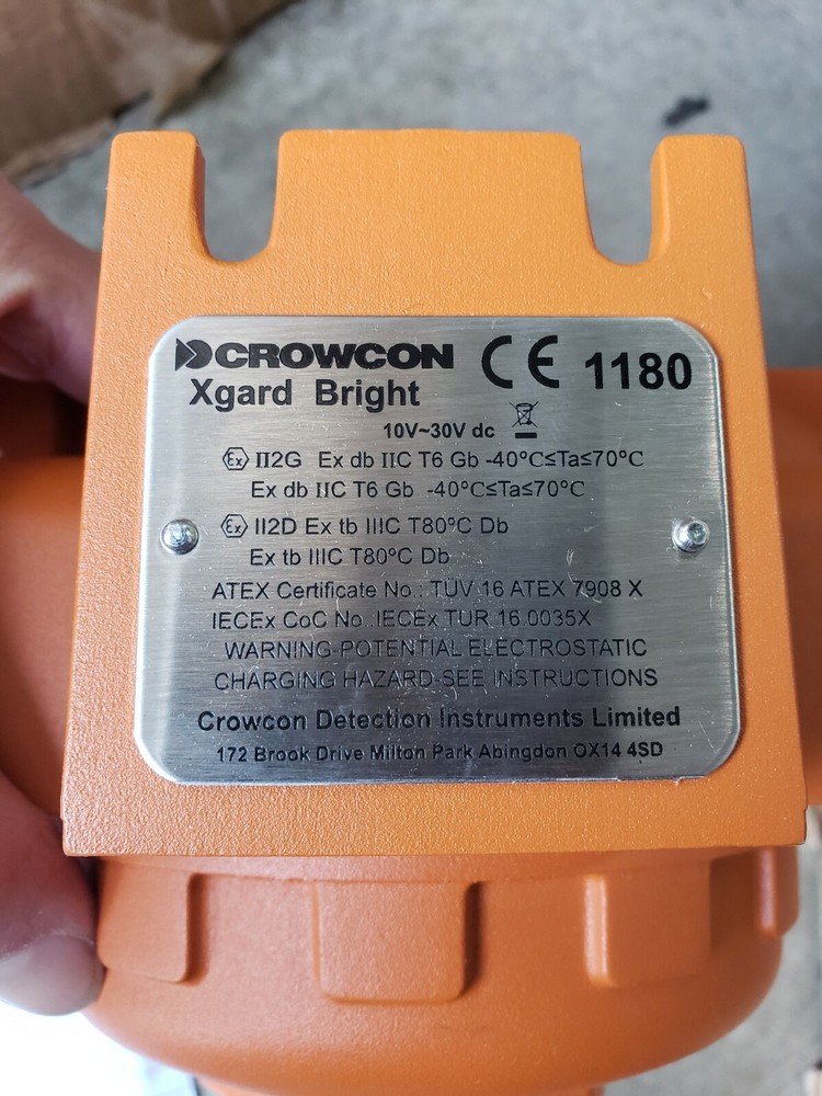 CROWCON GAS DETECTOR XGARD BRIGHT