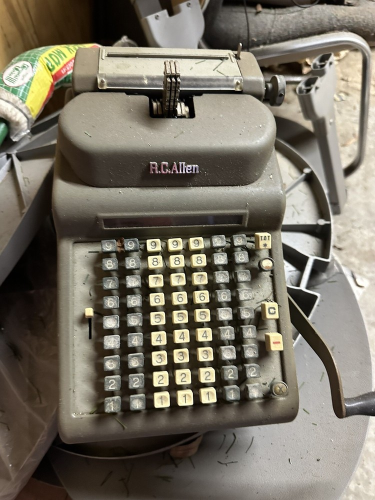 Rc Allen Adding Machine