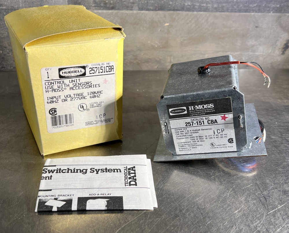 Nos Surplus HUBBEL 257151CBA CONTROL UNIT