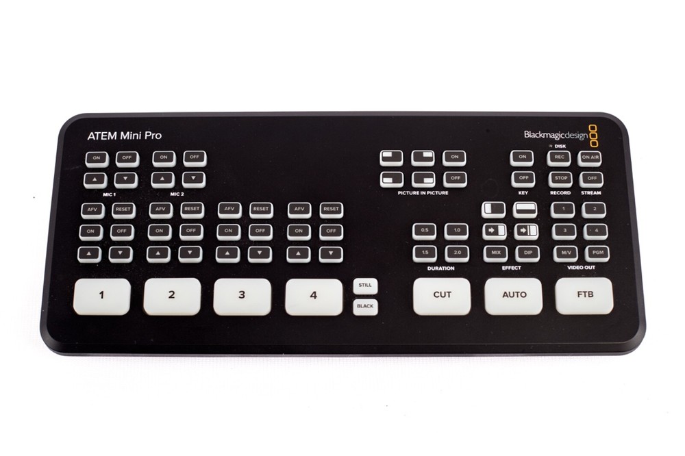 Used Blackmagic Design ATEM Mini Pro Production Switcher