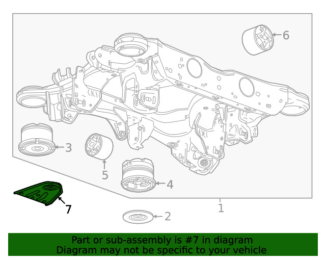 Genuine GM Support Bracket 84975639