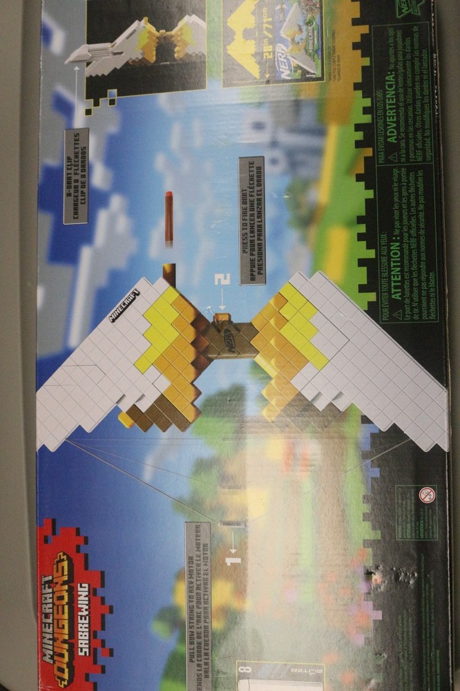 Nerf Minecraft Sabrewing