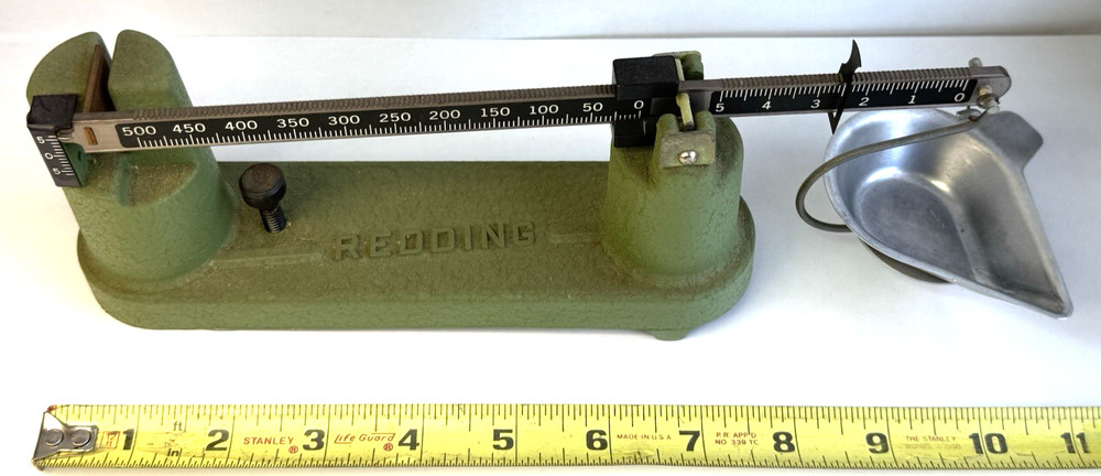 Redding Powder and Bullet Scale