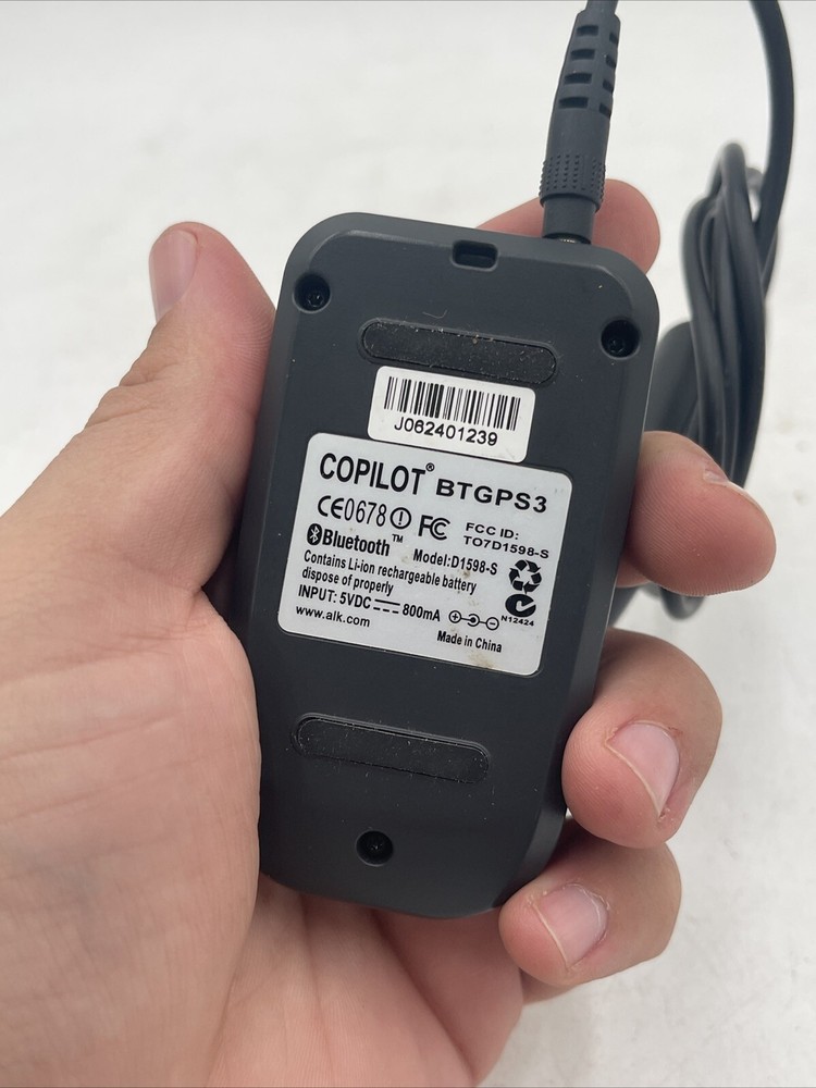 CoPilot Bluetooth GPS Receiver (BTGPS3) D1598-S
