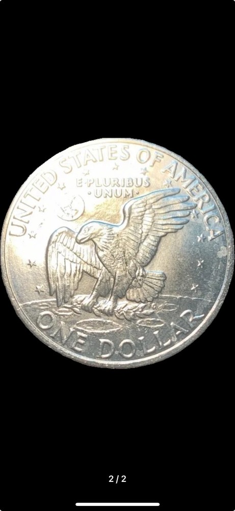 1972-S $1 Eisenhower Silver (40%) Dollar (Ike) #628
