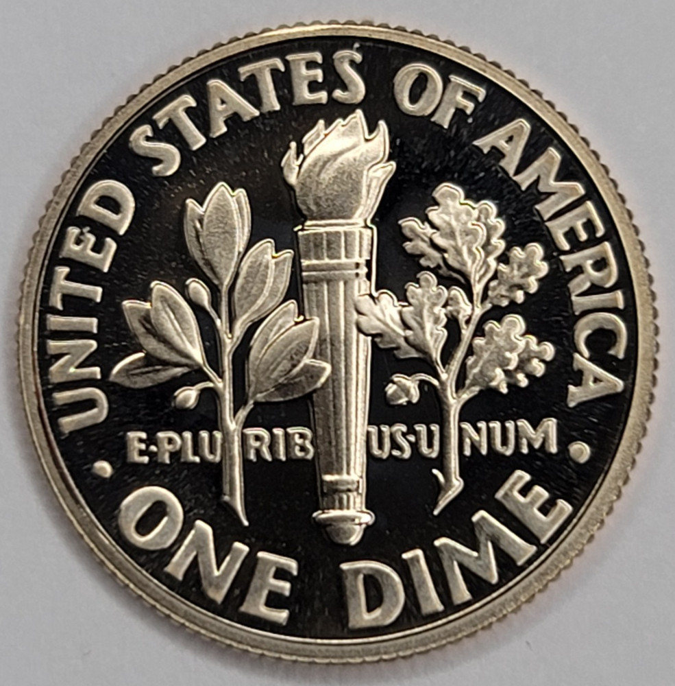 2005 S DCAM PROOF ROOSEVELT DIME CLAD