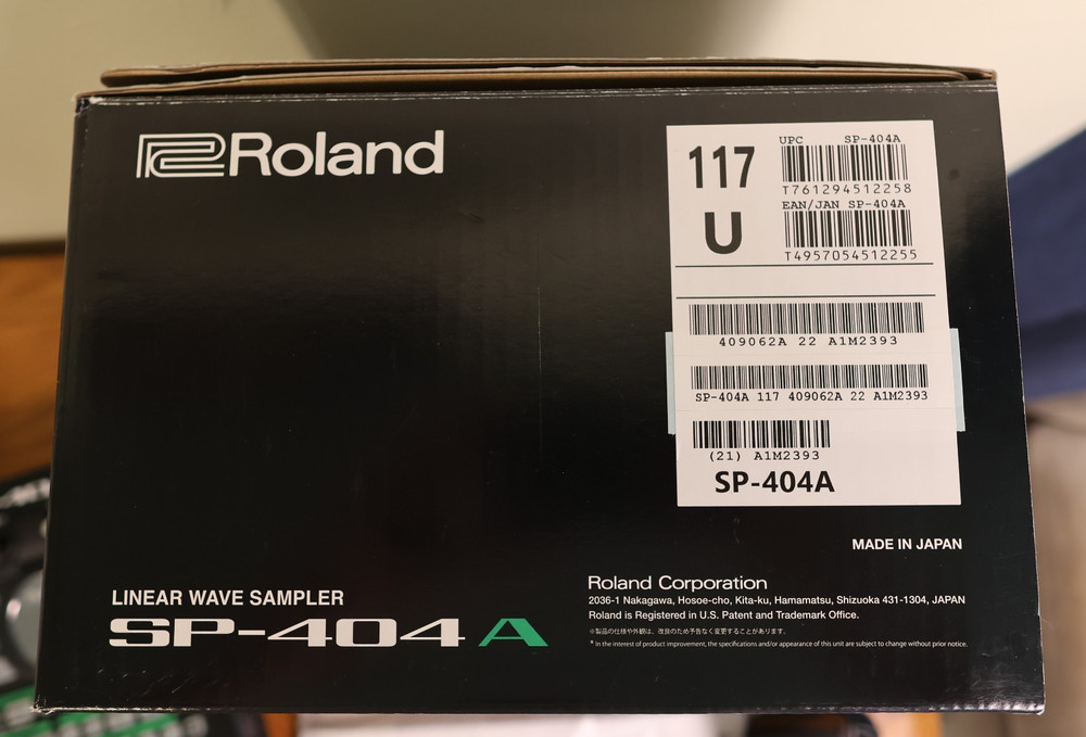 Roland SP-404A Linear Wave Sampler Mint condition