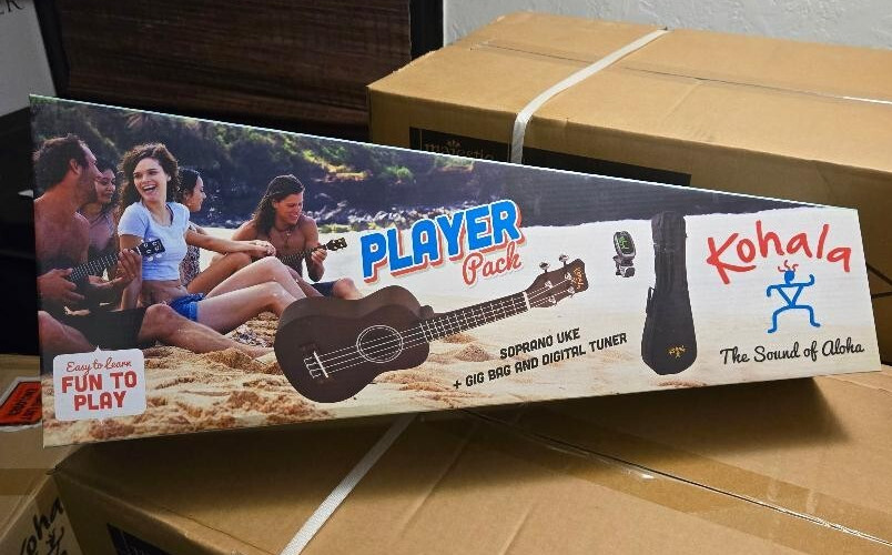 NEW! Kohala Ukulele Player Pack In Original Packaging