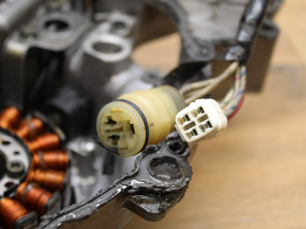 2002 02 Yamaha Raptor 660 Stator & Cover