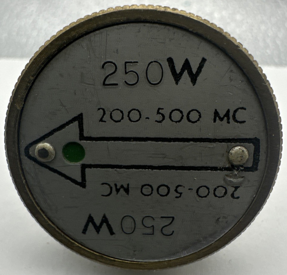 Bird Wattmeter Element Slug 250W 200-500 MC