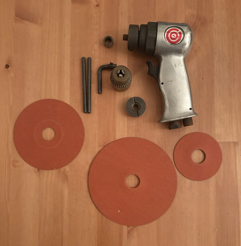 Champion Quality tools 3/8” Air Drill & Sander Combination