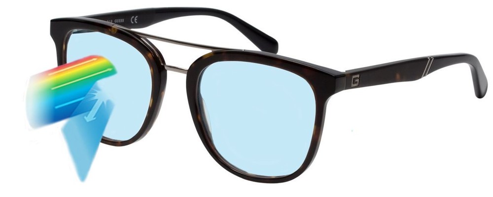 FlexPlus Collection Designer Blue Light Blocking Glasses Model 101 Gunmetal 45mm