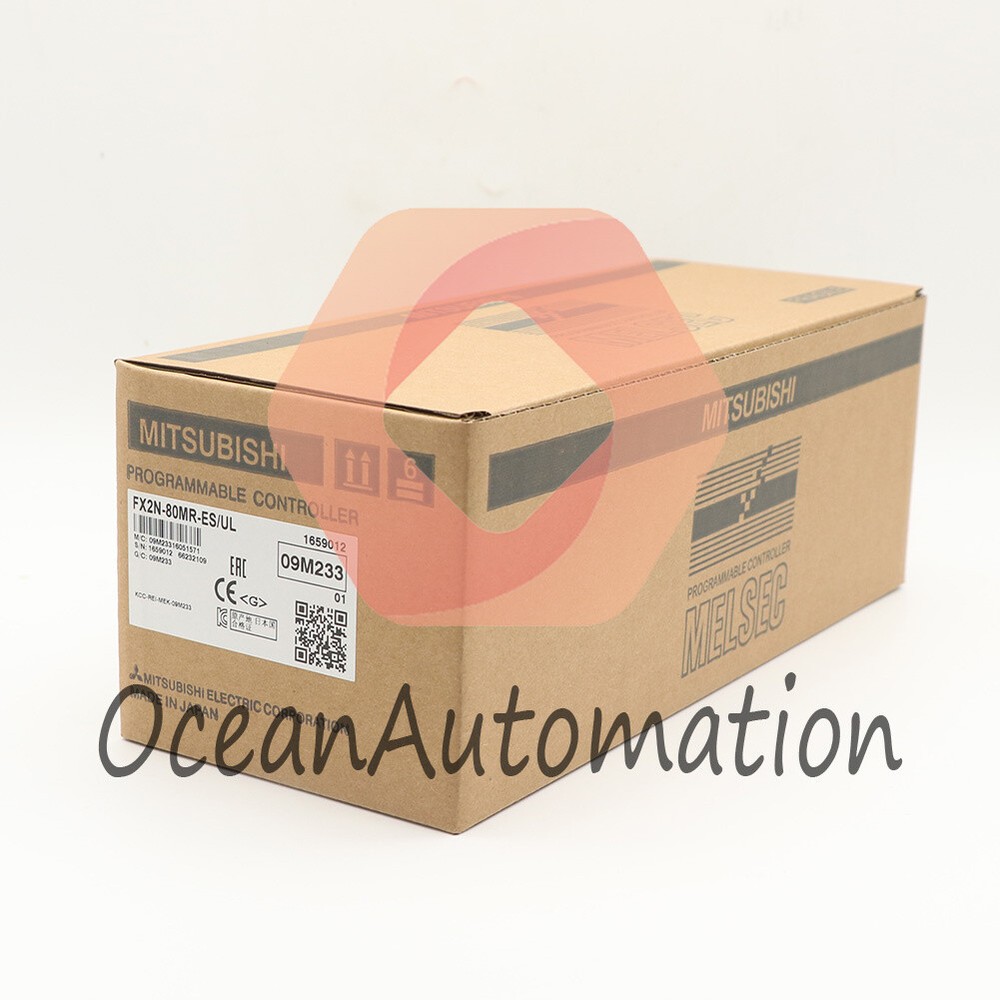 1PCS NEW MITSUBISHI PLC Programmable Controller FX2N-80MR-ES/UL