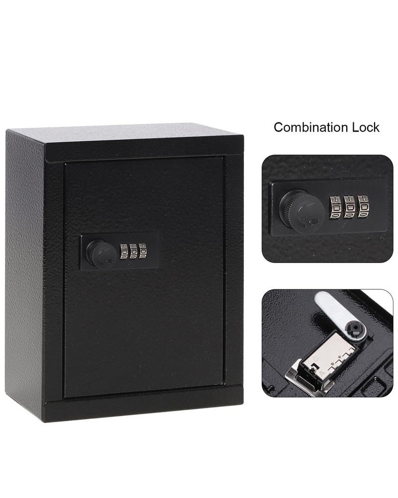 Key Cabinet Wall Mount Locking Key Lock Box Security Key Lock Box Wall Mount