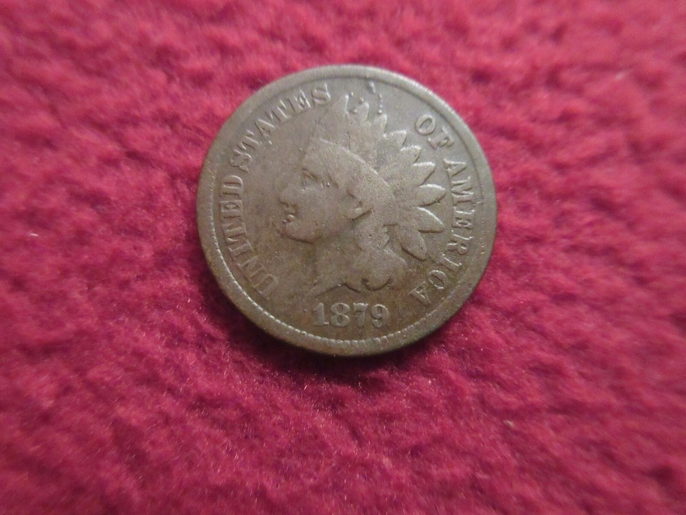1879 DATED INDIAN CENT ORIGINAL