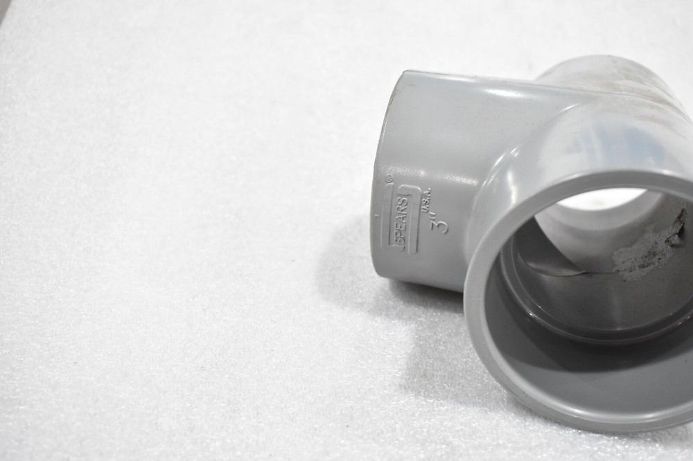SPEARS 801-030C 3" SCHEDULE 80 PVC TEE SOCKET