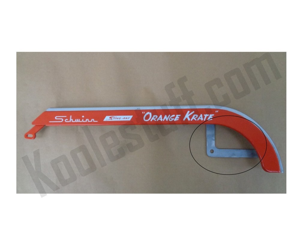 Schwinn Stingray & Krate Bicycle FRONT Chain Guard Bracket*Sting-ray/Fastback