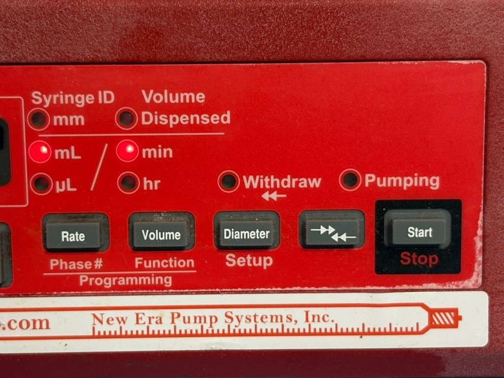 New Era Pump Systems Digital Programmable Syringe Pump Model 300