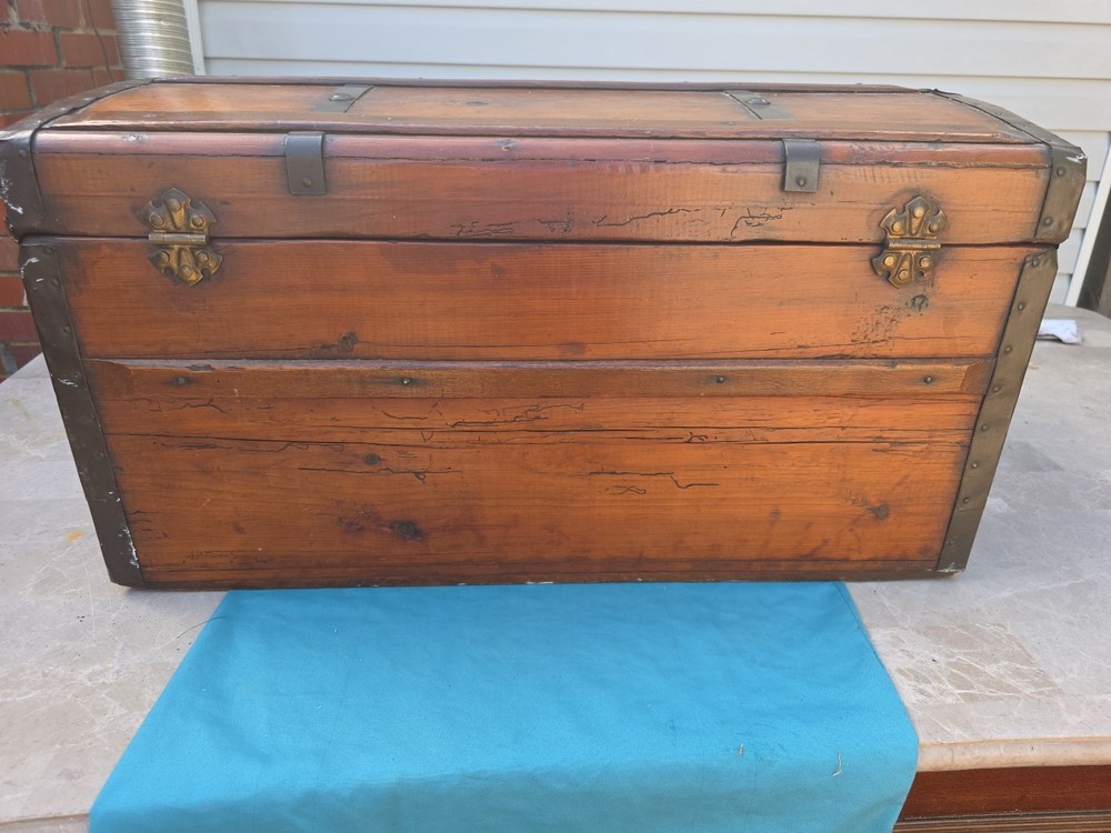 Antique Steamer Trunk