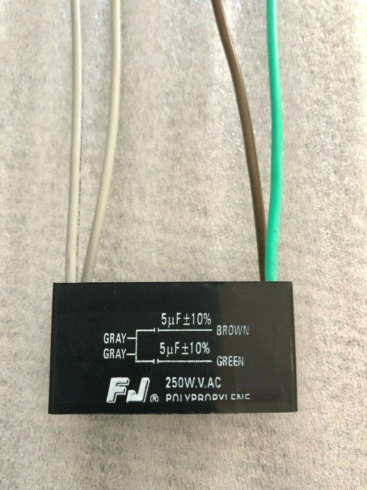 CBB61 5uf+5uf 4 Wire Capacitor HUNTER CEILING FAN GENUINE Replacement