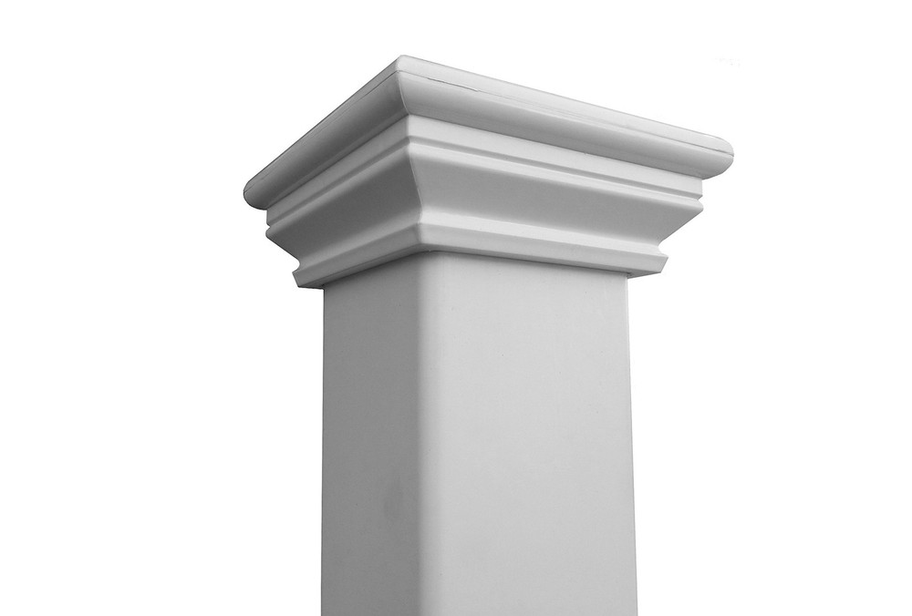 ZP19013 Classica Mailbox Post, White