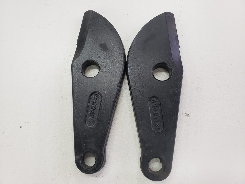 SET - UNUSED - Ridgid E2061 Bolt Cutter Jaws