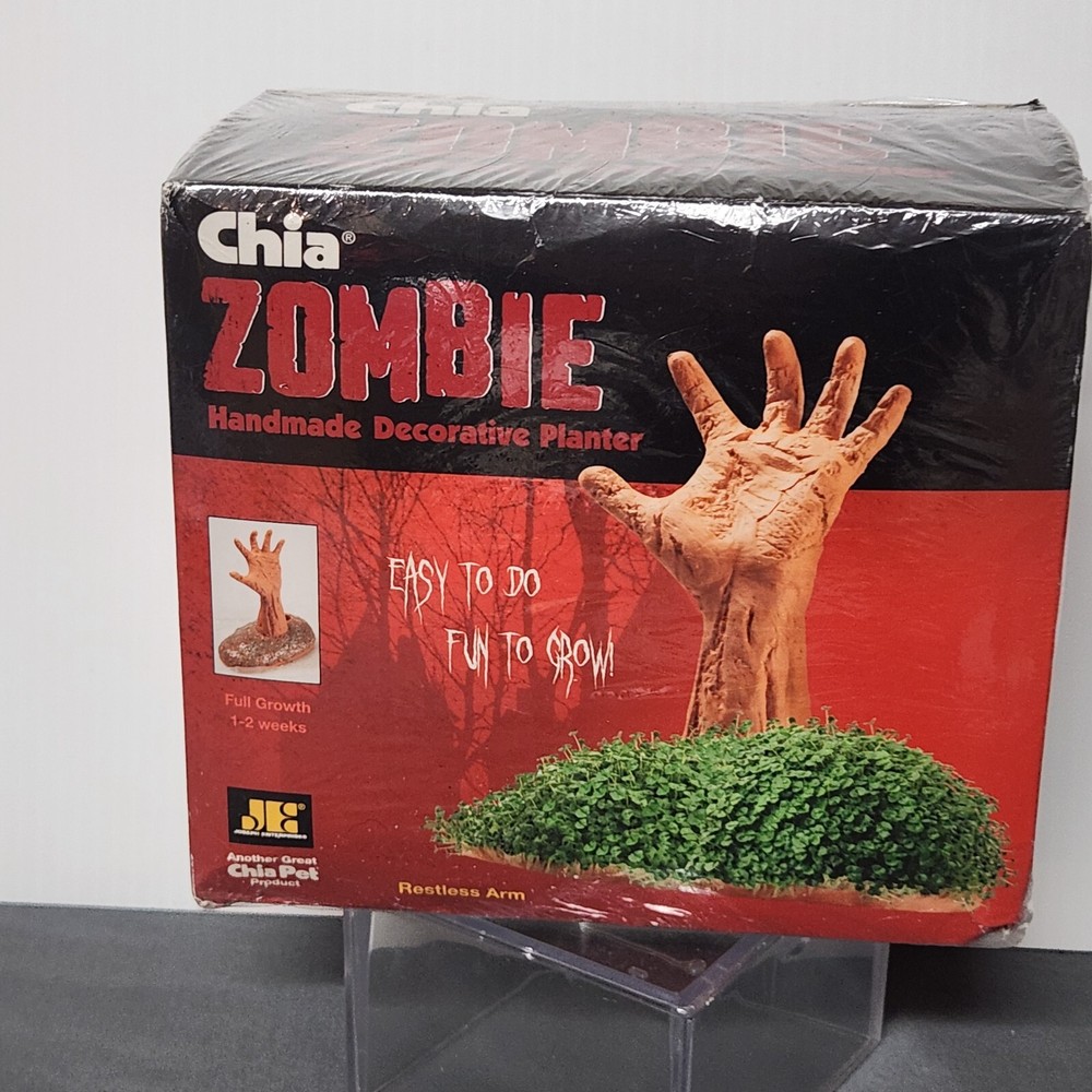 Chia Zombie HandmDe Decorative Restless Arm Planter
