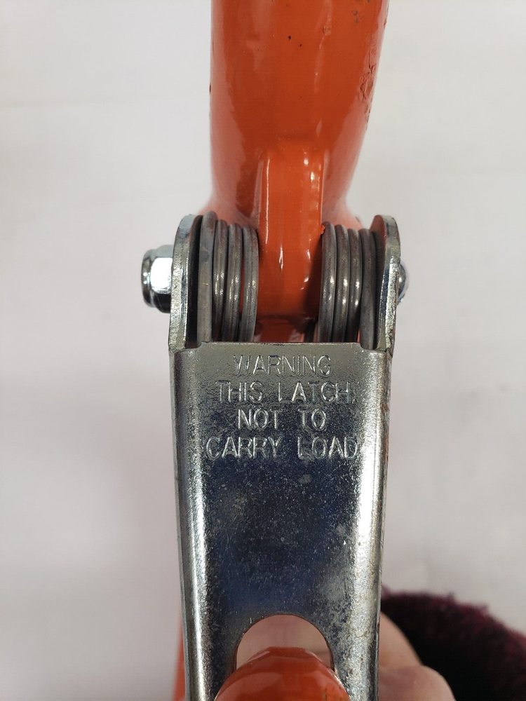 CM M7509A Rigging Hook w/ Safty Latch 22,500 WLL