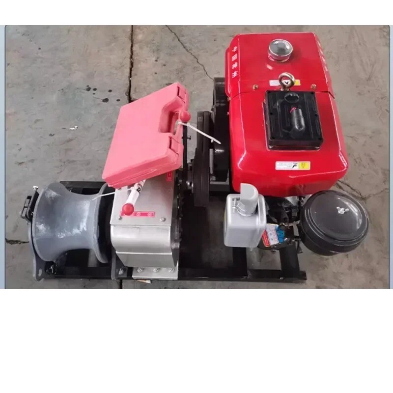 Motor Winch 3 Tons New Electric Winch Diesel Small Multi-function Cable Winch