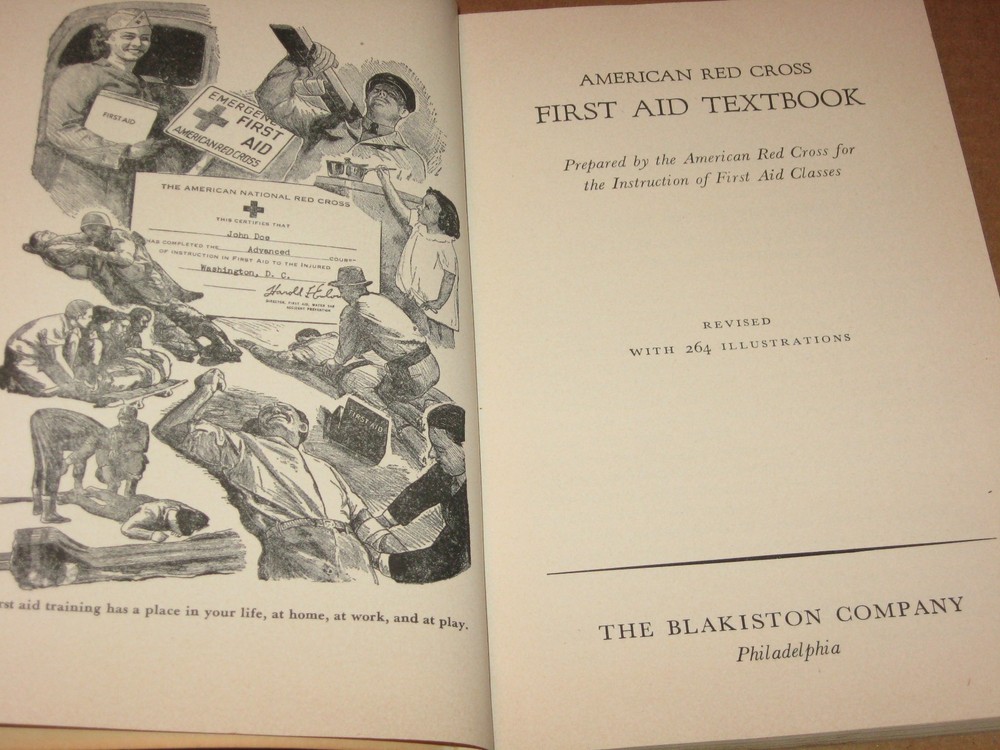 American Red Cross First Aid Textbook (1945)