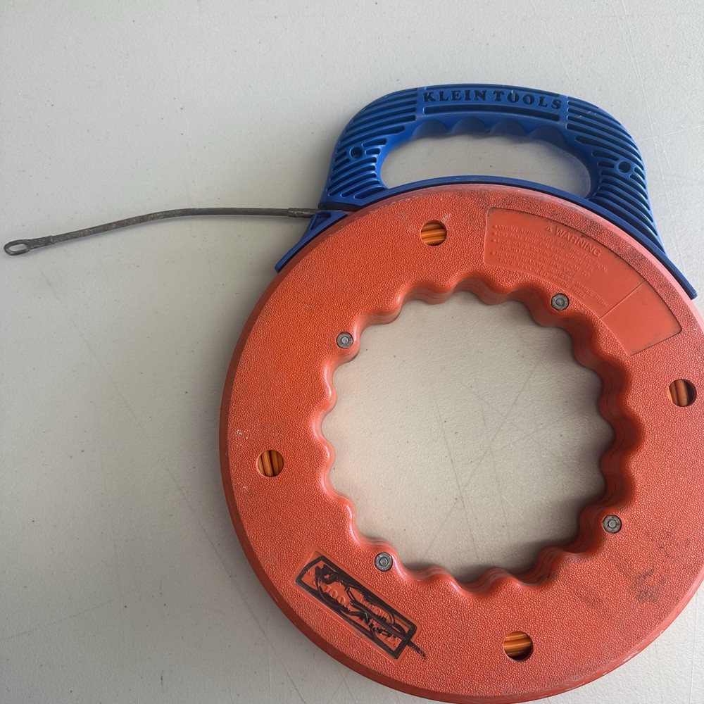Klein Tools Fish Tape 100 Ft Electrical Wire Puller Cat. No. 50166 Read More