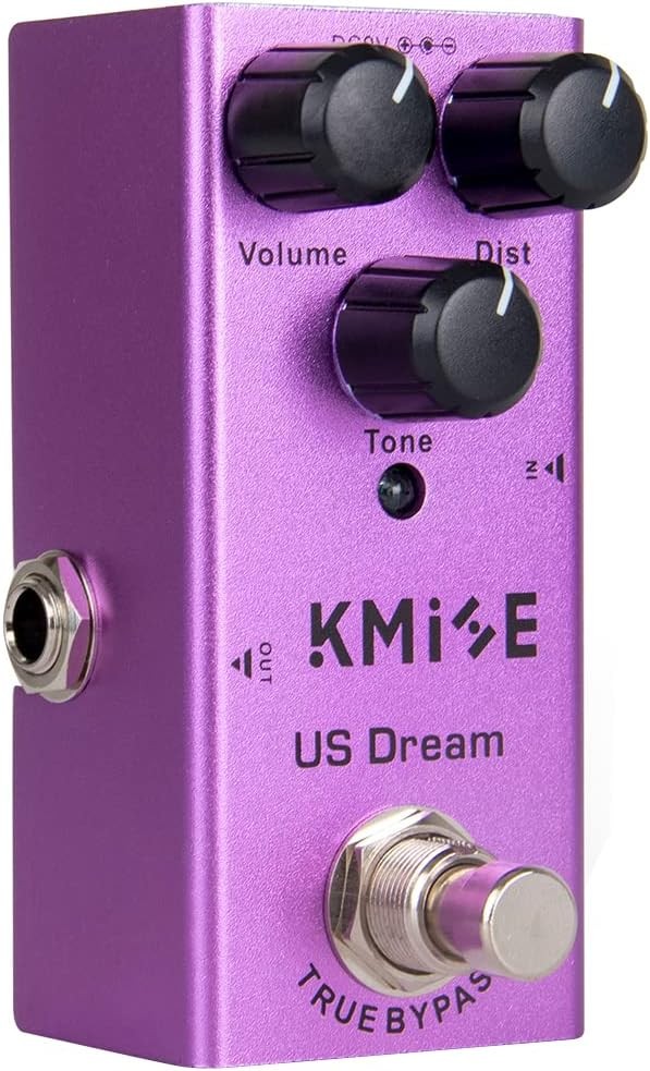 Kmise US Dream Electric Guitar Effects Pedal Mini Single Type DC 9V