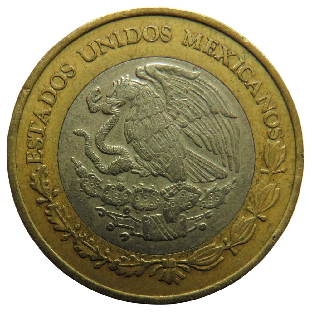 2011 Mexico 10 Pesos Coin