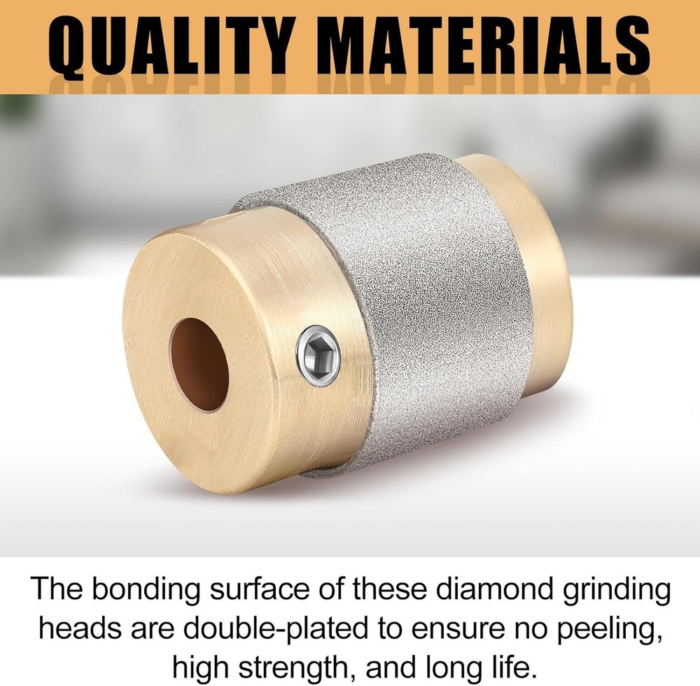 Glass Grinder Bits, Stained Glass Drill Bits, Stained Diamond Grinder Bit Head