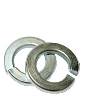 #4 Regular Split Lock Washers, Zinc-Plated Finish (500 Pack)