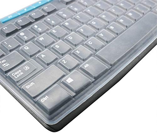 Ultra Thin Desktop PC Silicone Clear Keyboard Cover Skin Protector Transparent