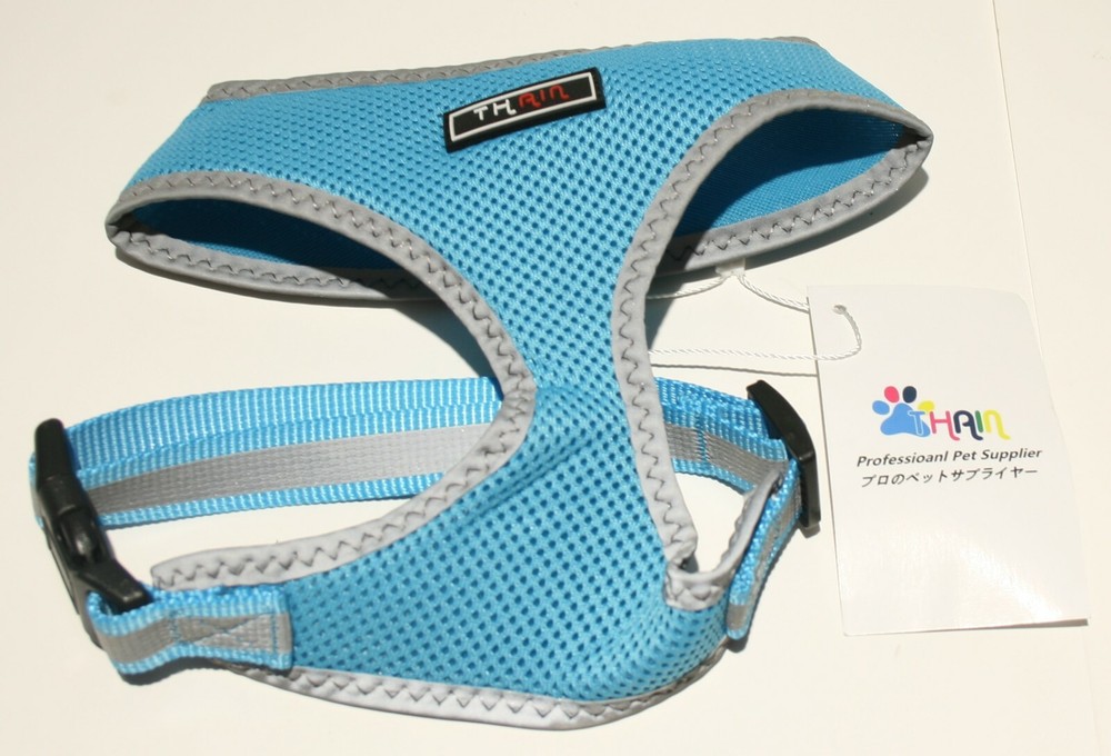 Thain Dog Cat Harness MEDIUM Mesh Reflective Lightweight Adjustable
