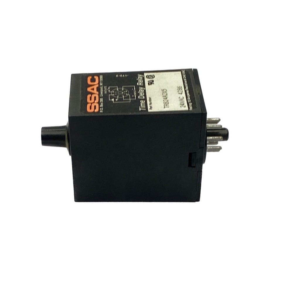 SSAC 24VAC 8 Pin 0.1-5 Second Time Delay Relay TRB24A2X5