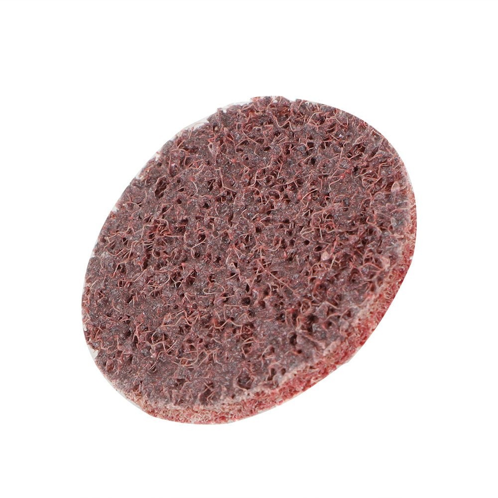 50 Pack 2" Medium Surface Conditioning Discs Roll Lock Grinder Sanding Pads