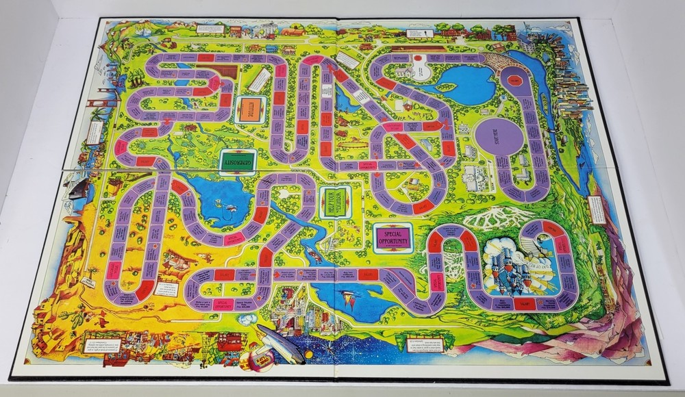 Vintage "Generosity Make It Count!" Christian Values Game 1985 Ed Complete Set
